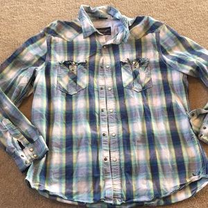 Men’s American Eagle Button Up